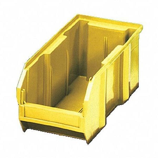 Quantum Storage Systems Qus234yl Hang & Stack Storage Bin, Polypropylene,