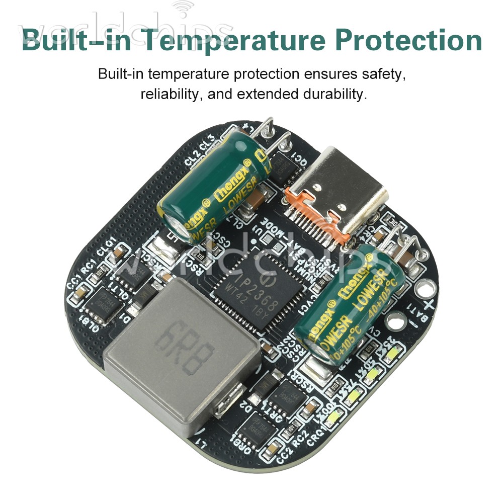 IP2368 Bidirectional Charging Discharging Module PD100W Boost-Buck Fast Charging