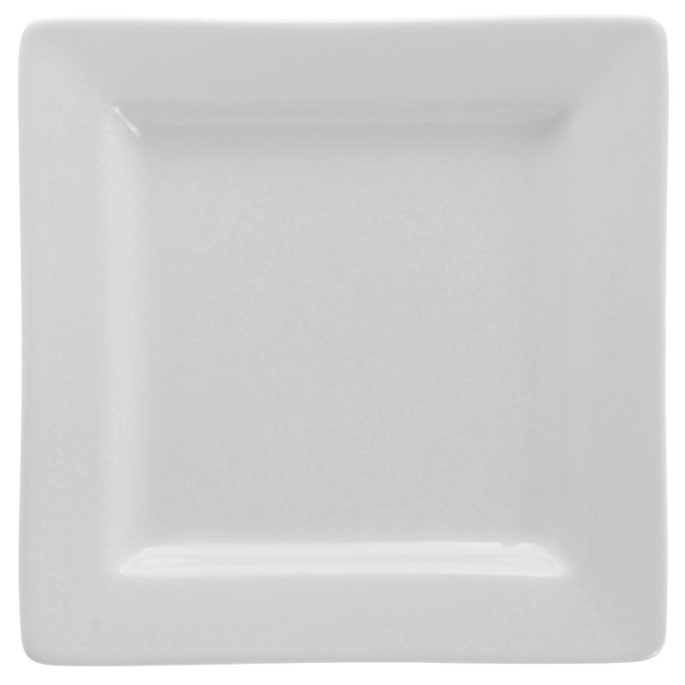 World Tableware SL-6 Slate Dinnerware - Square Plate 6-1/4" I 3 Dozen