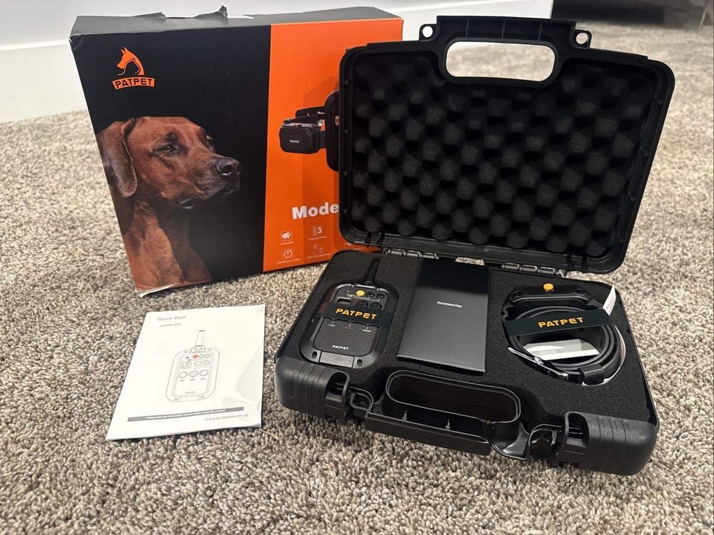 PATPET Dog Training Collar with Remote Model 920 Pro 3/4 Mile Range