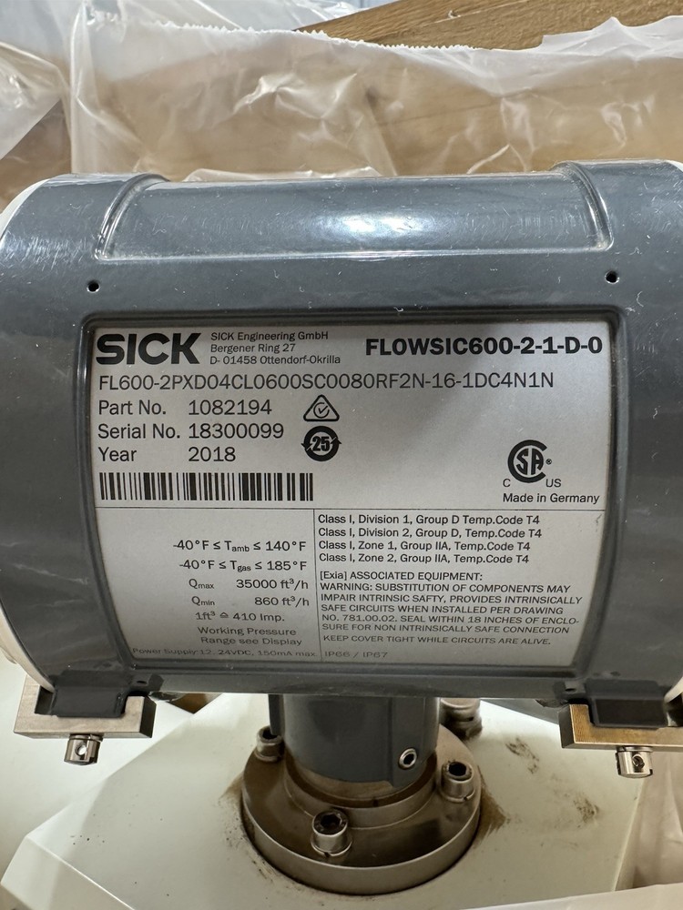 Sick Flow Meter