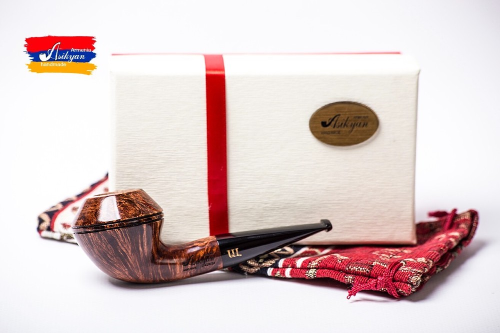 Asikyan Pipe #429/24 Rhodesian Smooth Hand Made
