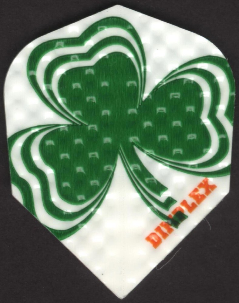 LUCKY SHAMROCK Dimplex Dart Flights: 3 per set
