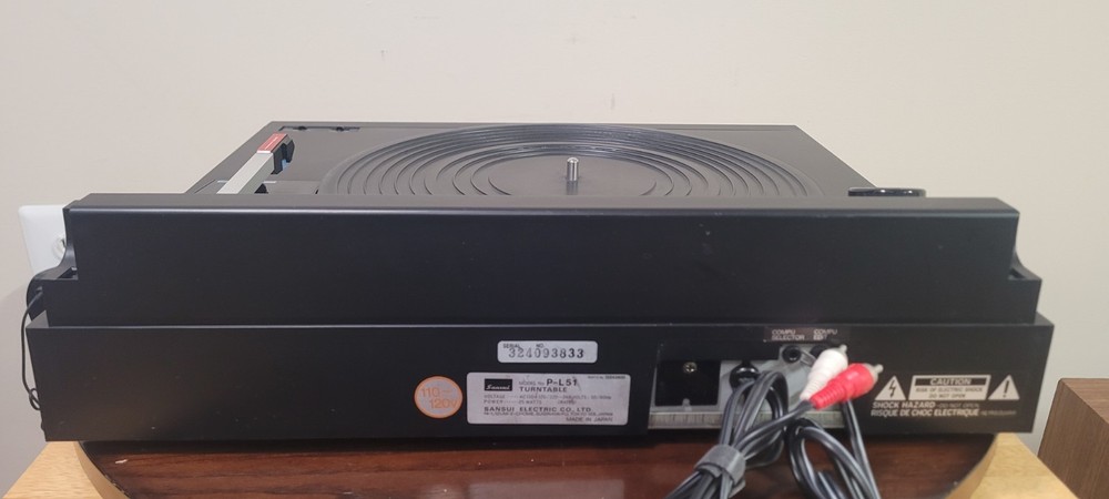 Sansui P-L51 Computerized Linear Tracking Turntable Automatic with New Stylus.