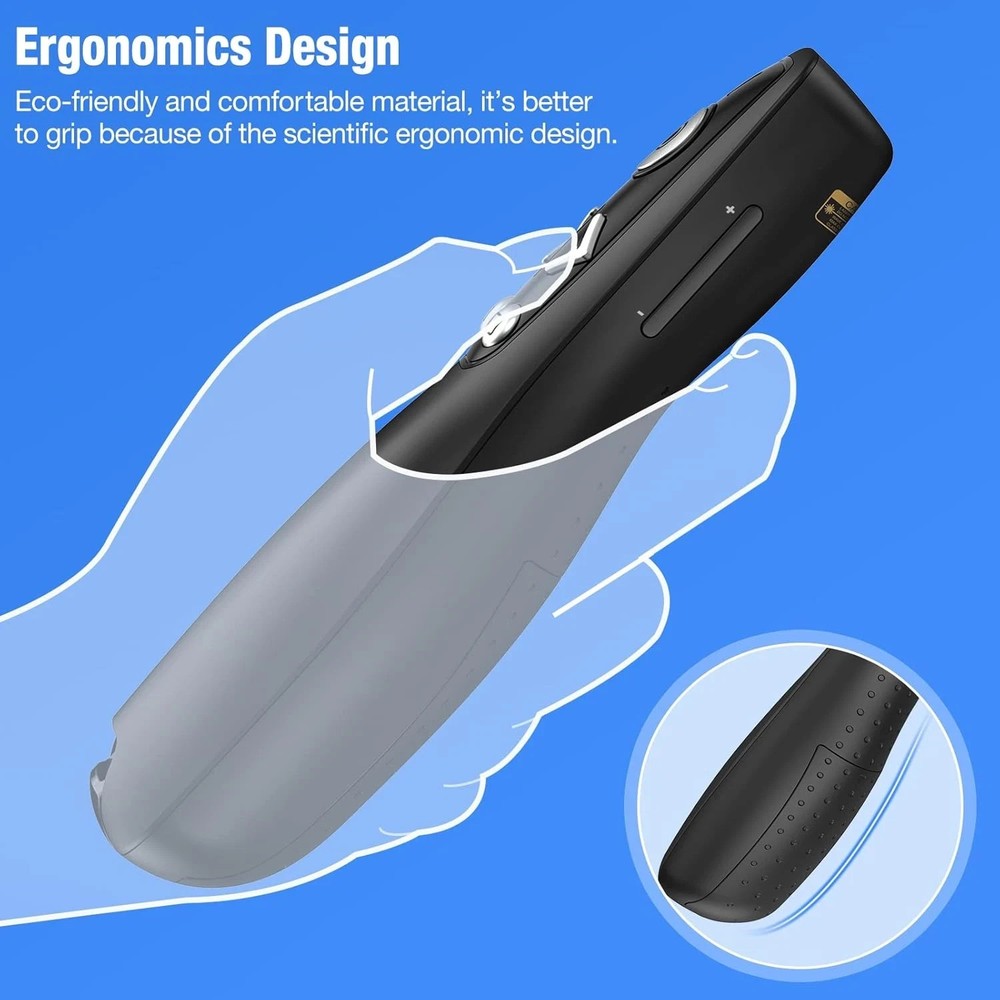 Presentation Clicker Wireless Presenter Remote for PowerPoint, Powerpoint