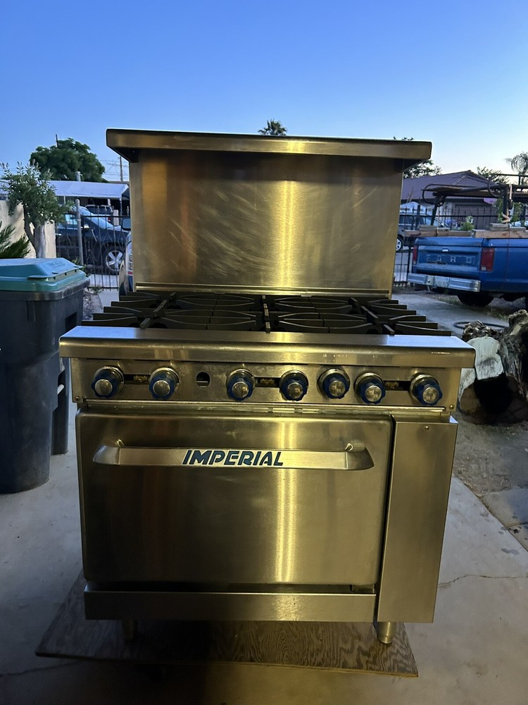 Imperial 6 Burner Oven