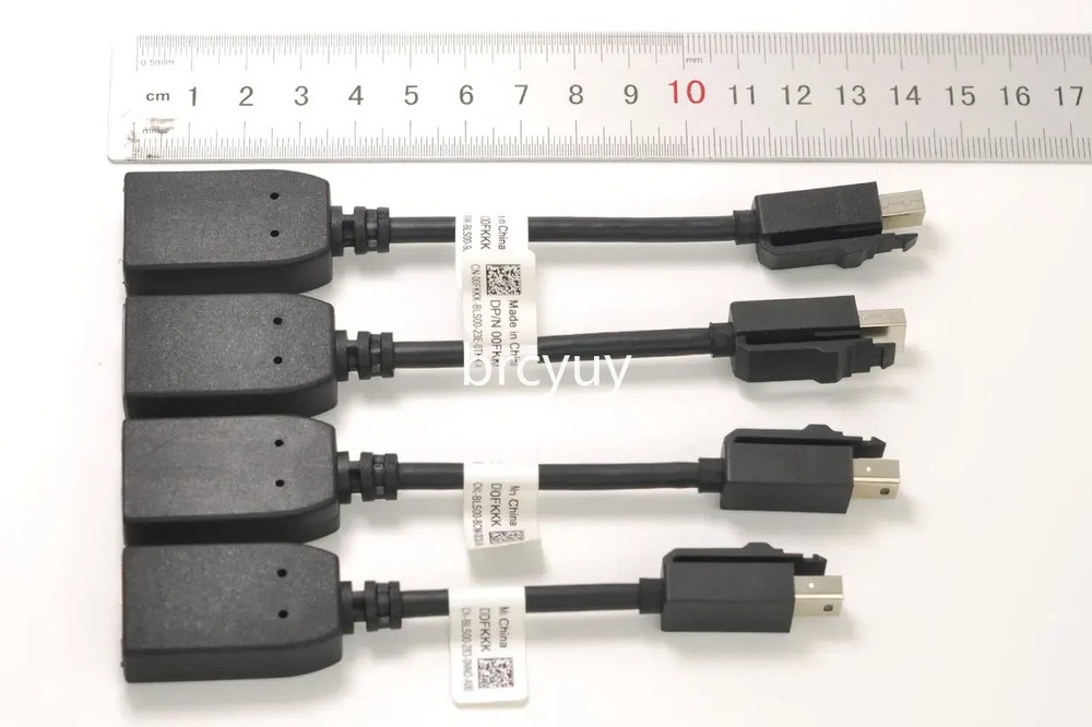 For Dell 00FKKK Thunderbolt 2 small DP to large DP interface conversion cable