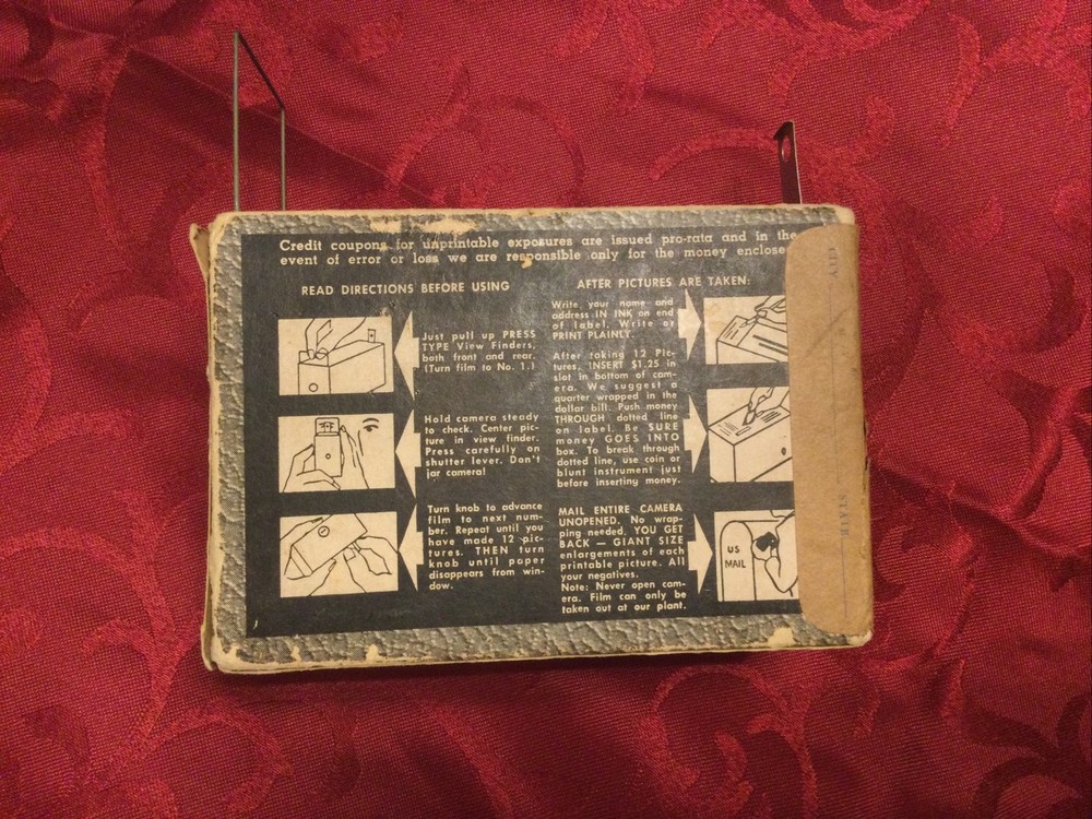 ENCORE HOLLYWOOD SINGLE USE CAMERA DECENT SHAPE COLLECTABLE LOOK