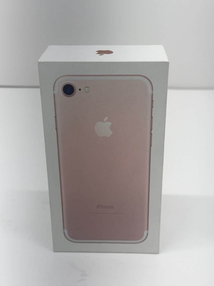 Empty Box Only Apple iPhone 7 Box Rose Gold ( No Phone )
