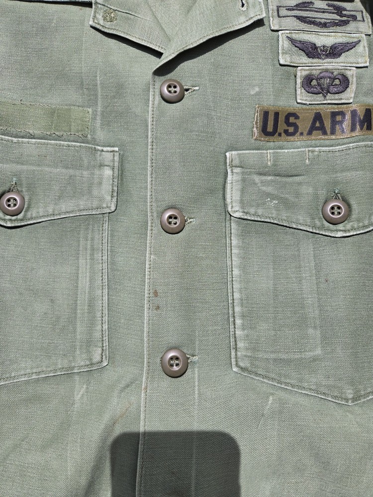 Identified 7th PSYOP Group MACV Vietnam War OG107 Jacket Grouping