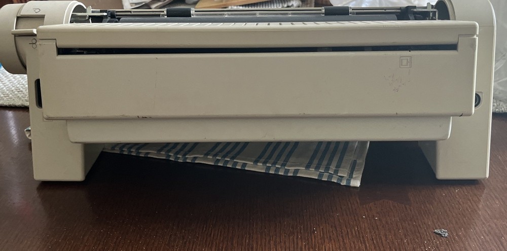 Vintage Apple ImageWriter II Dot-Matrix Printer Powers On Good Condition