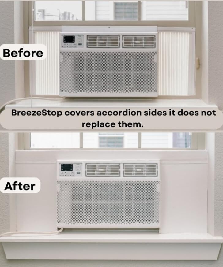 Surround Insulation Panels for Window AC Units - Protect -Round