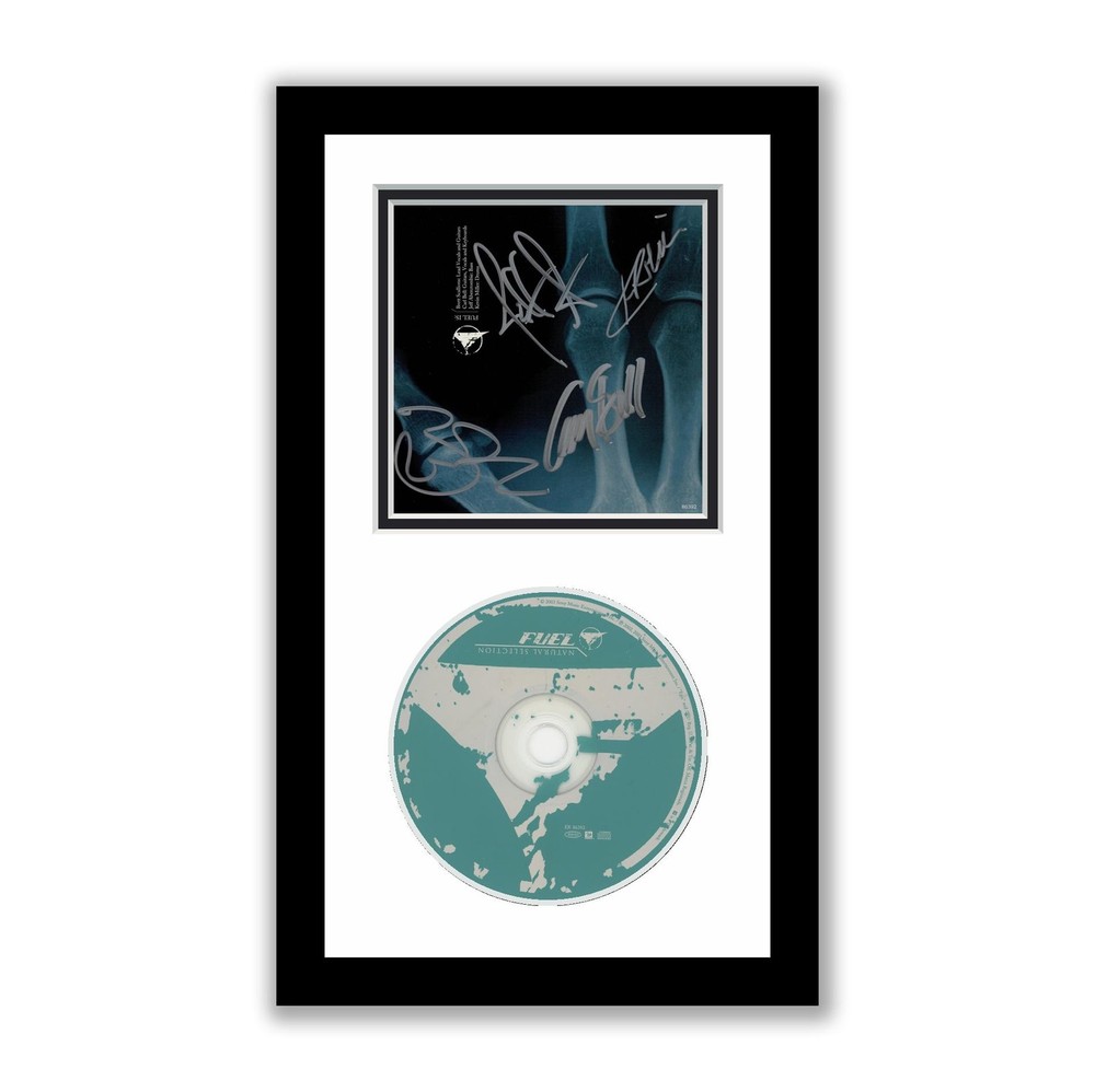 Fuel Autographed Signed Framed CD Natural Selection ACOA