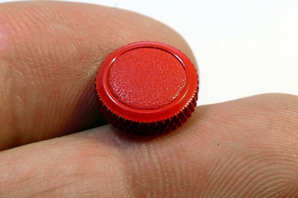 Soft Shutter Release Button Camera Shutter Button Convex - RED for Fujifilm