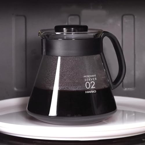 V60 Glass Range Coffee Server, Black 360ml