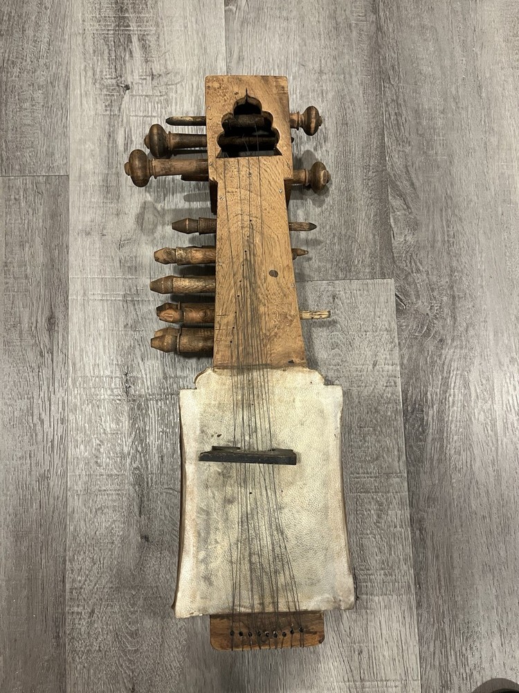 Old Sarangi Hand Carved