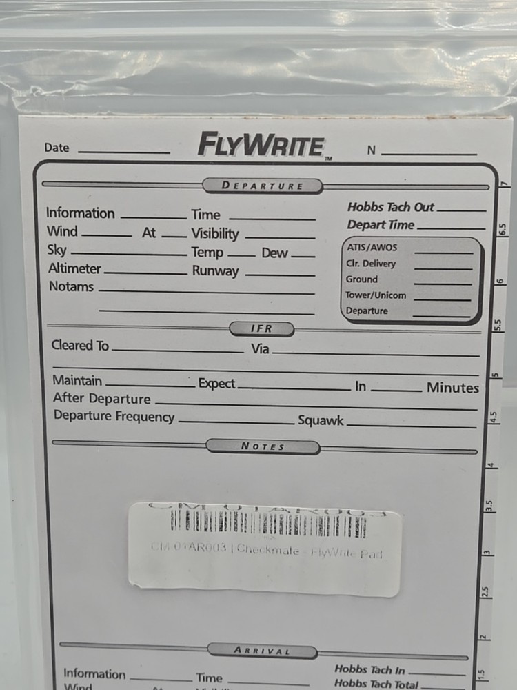 FlyWrite Pilot Cockpit Writing Pad
