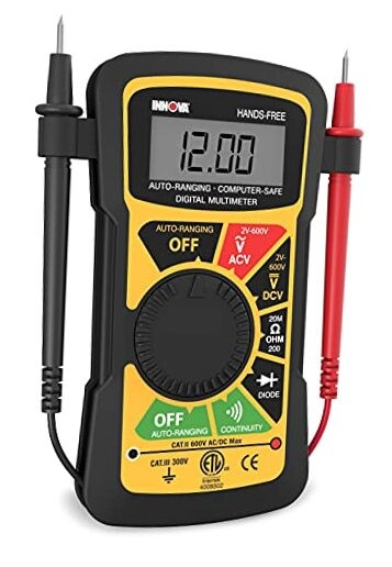 3300 Hands-Free Digital Multimeter Black