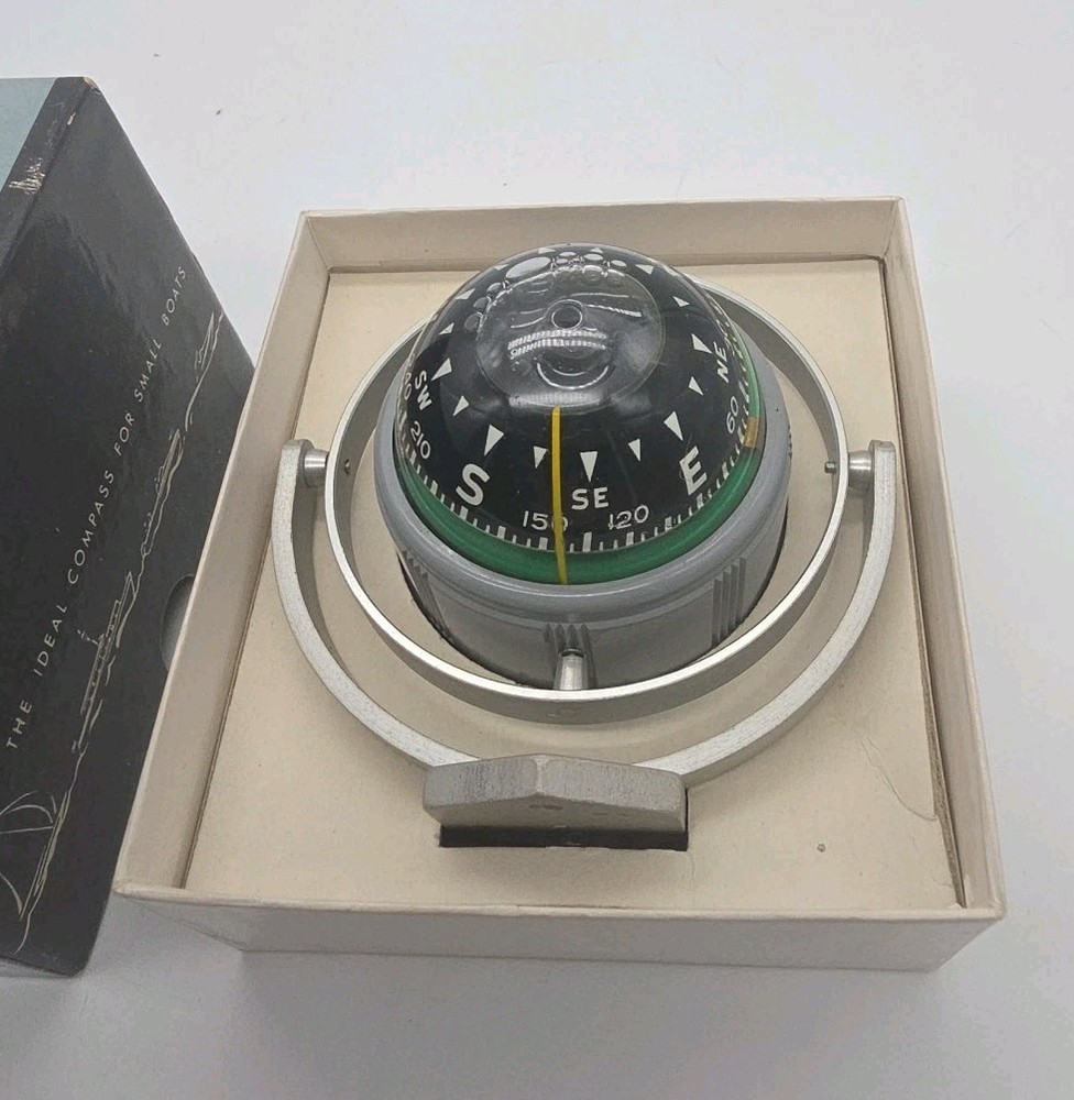 Airguide Marine Mobile Compass Boat Ship Nautical Navigation in Box #87