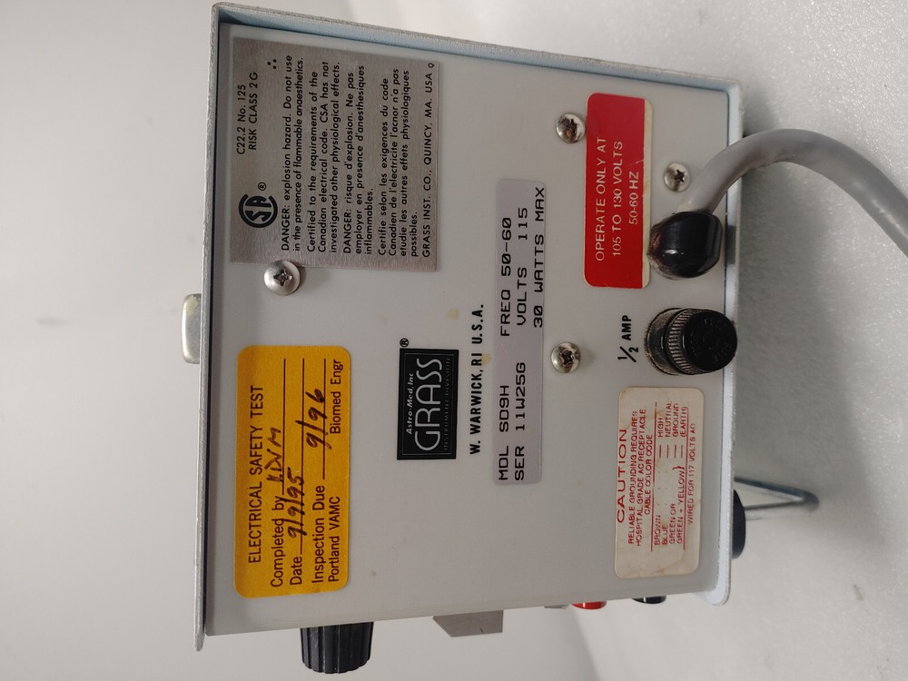 Grass Instruments SD9H Simulator