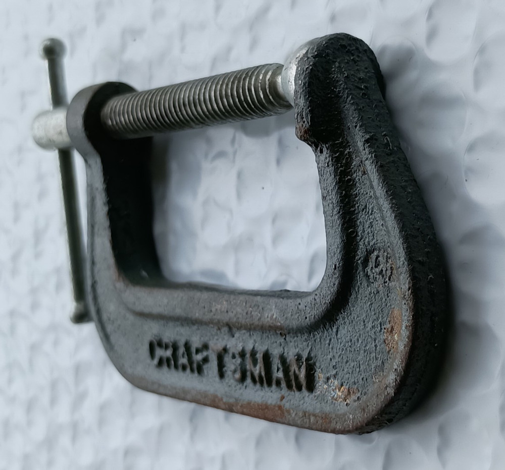 CRAFTSMAN TOOLS 2.25" C CLAMP "MALLEABLE"