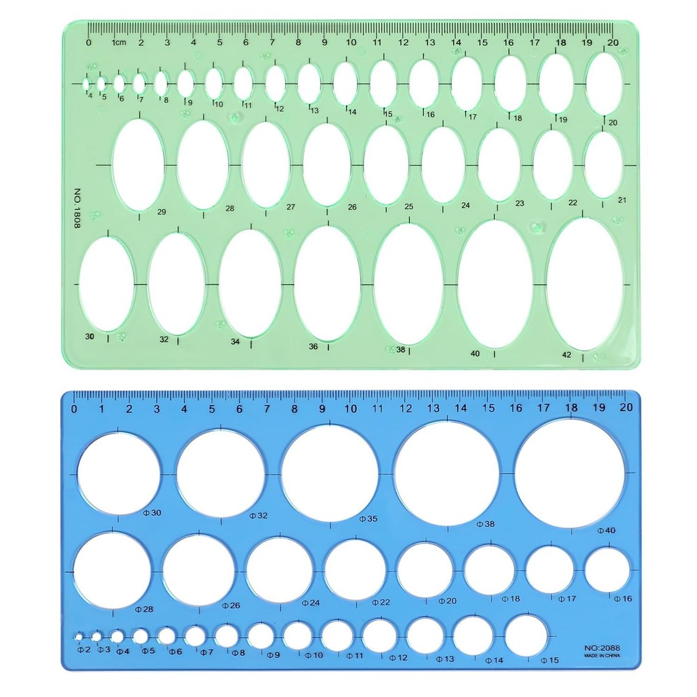 Circle Template Circle Stencil Circle Template for Drawing Round Drafting Dra...