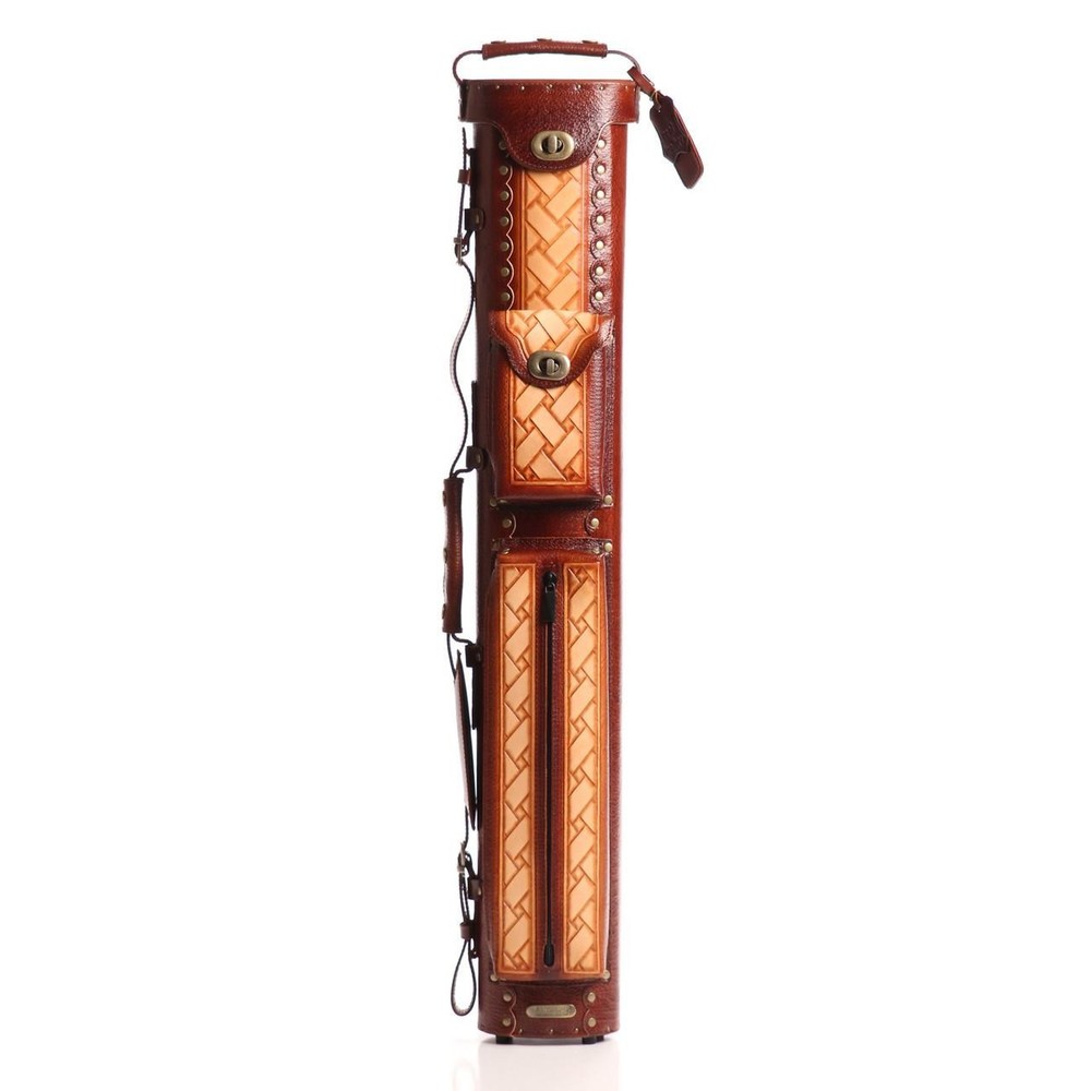 Instroke Saddle Model D Pool Cue Case - 2x4