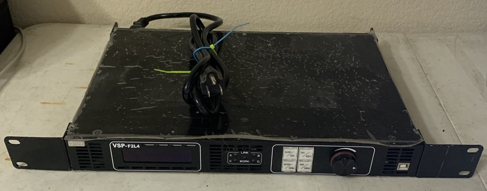 Glux VSP-F2L4 LED Video Processor Screen Controller 1U Rackmount Tested