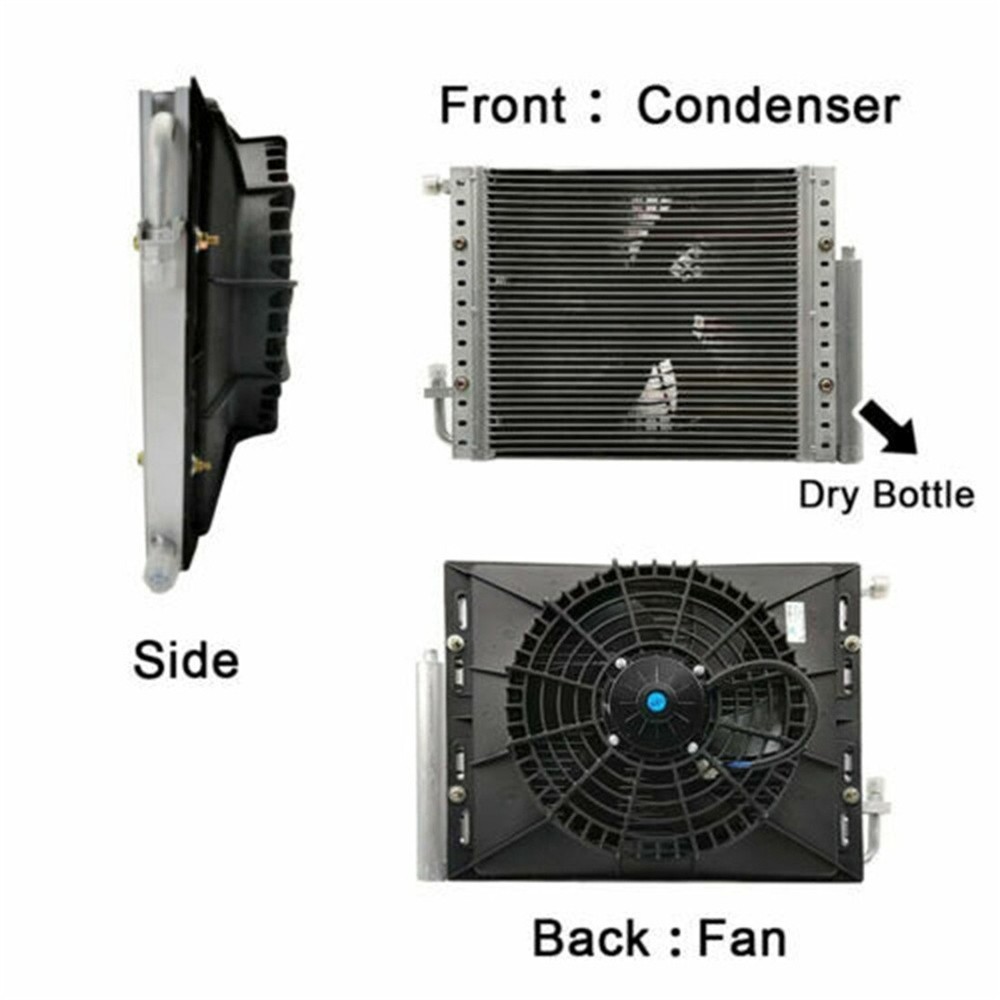 12V Underdash Cooling Air Conditioner Auto Kit Universal Electric AC Unit