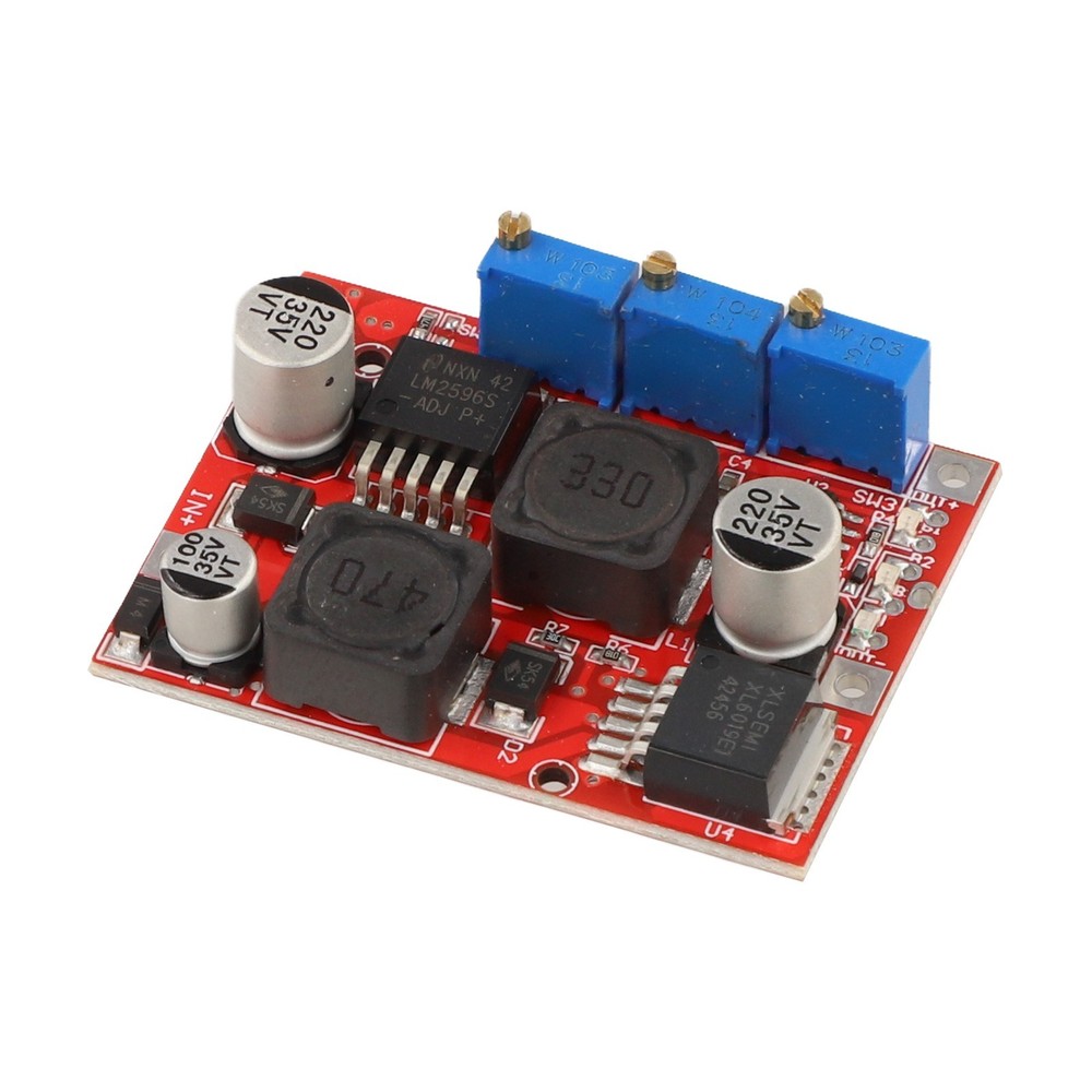 Voltage Converter Module with 15W Output and Adjustable Current Control