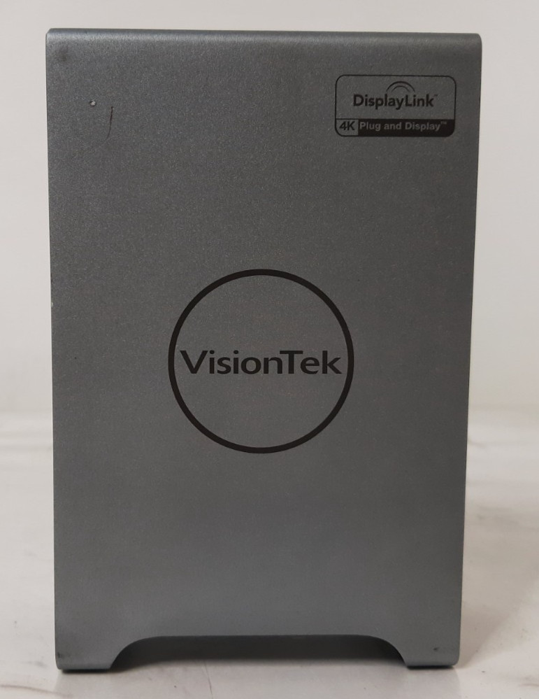 VisionTek VT7100 USB-C Dock | DisplayLink 4K Plug And Display - No Cables