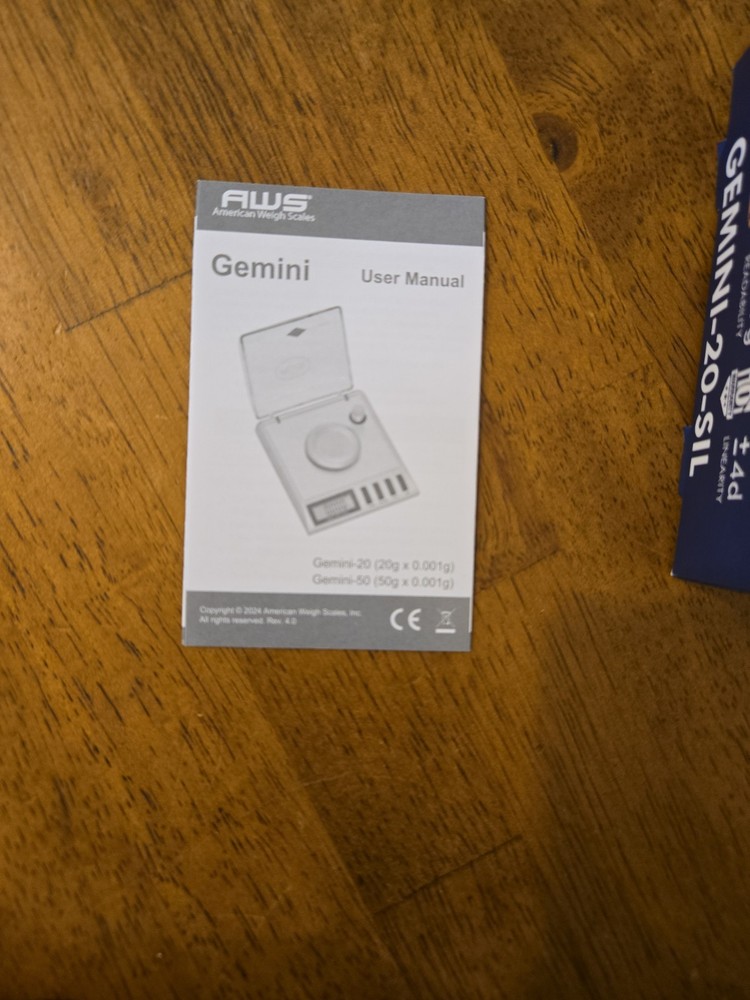 AWS Multipurpose scale Gemini 50 Black