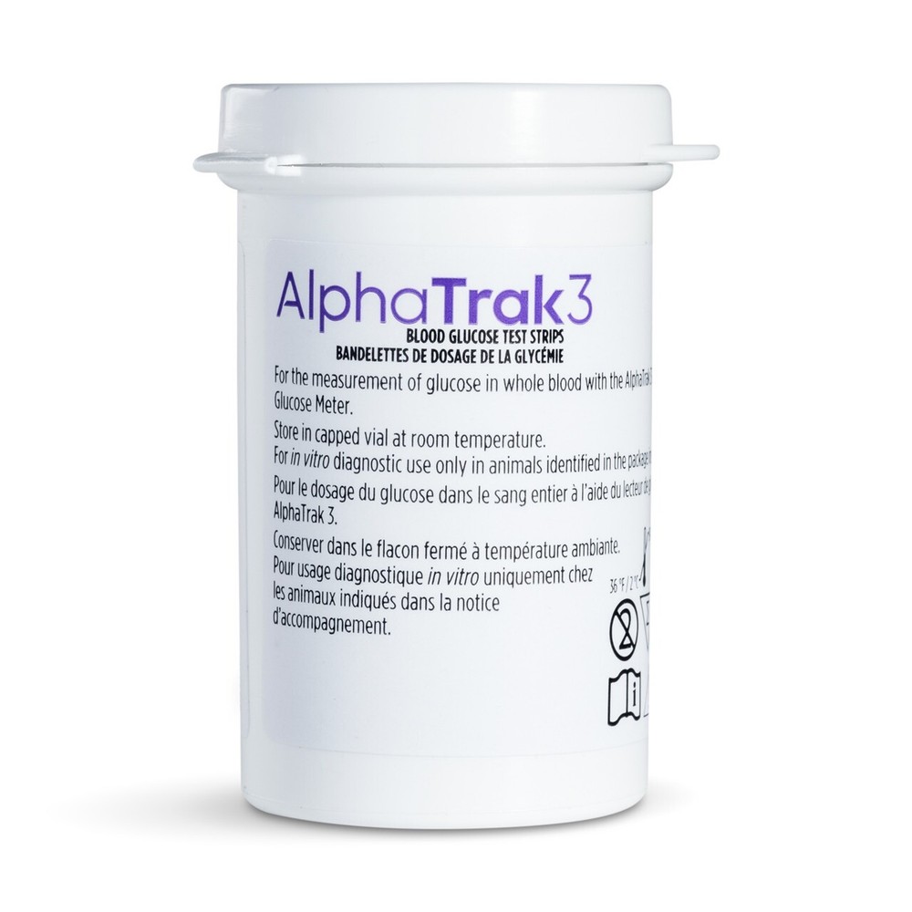 NEW! AlphaTRAK 3 Blood Glucose Test Strips (50 Strips)