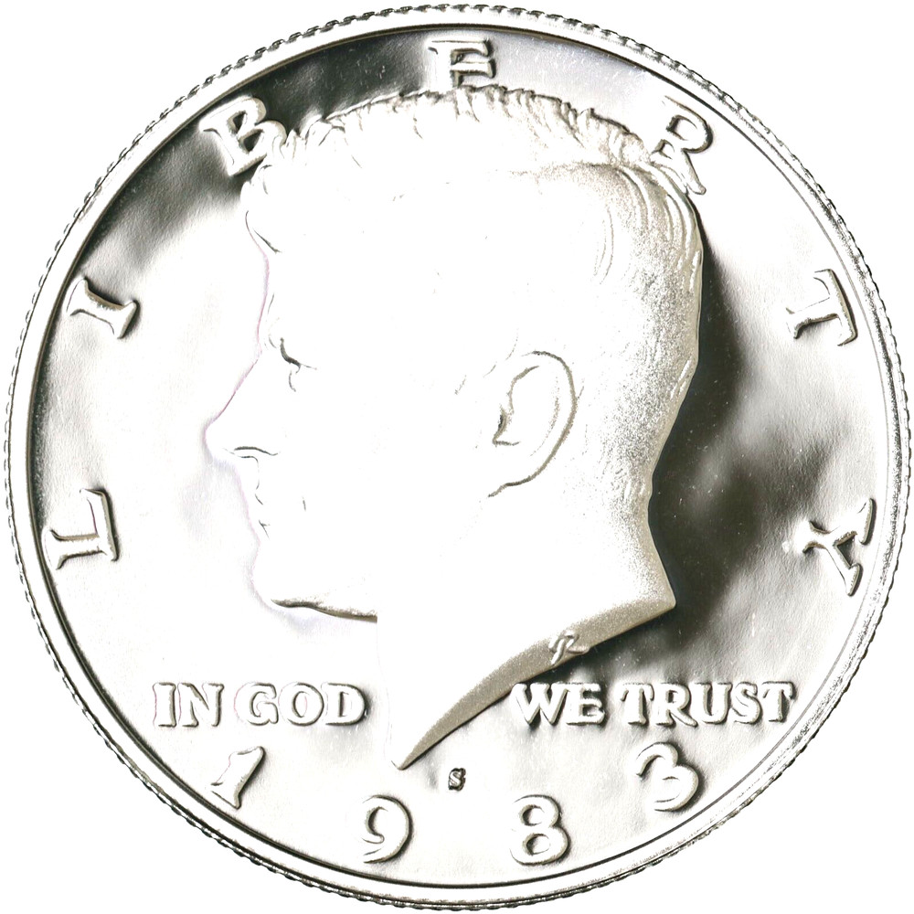 1983 S Kennedy Half Dollar Gem Proof CN-Clad