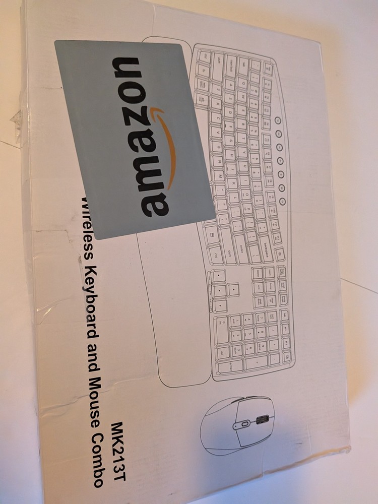 Deying MK220 Ergonomic Wireless Keyboard and Mouse Combo
