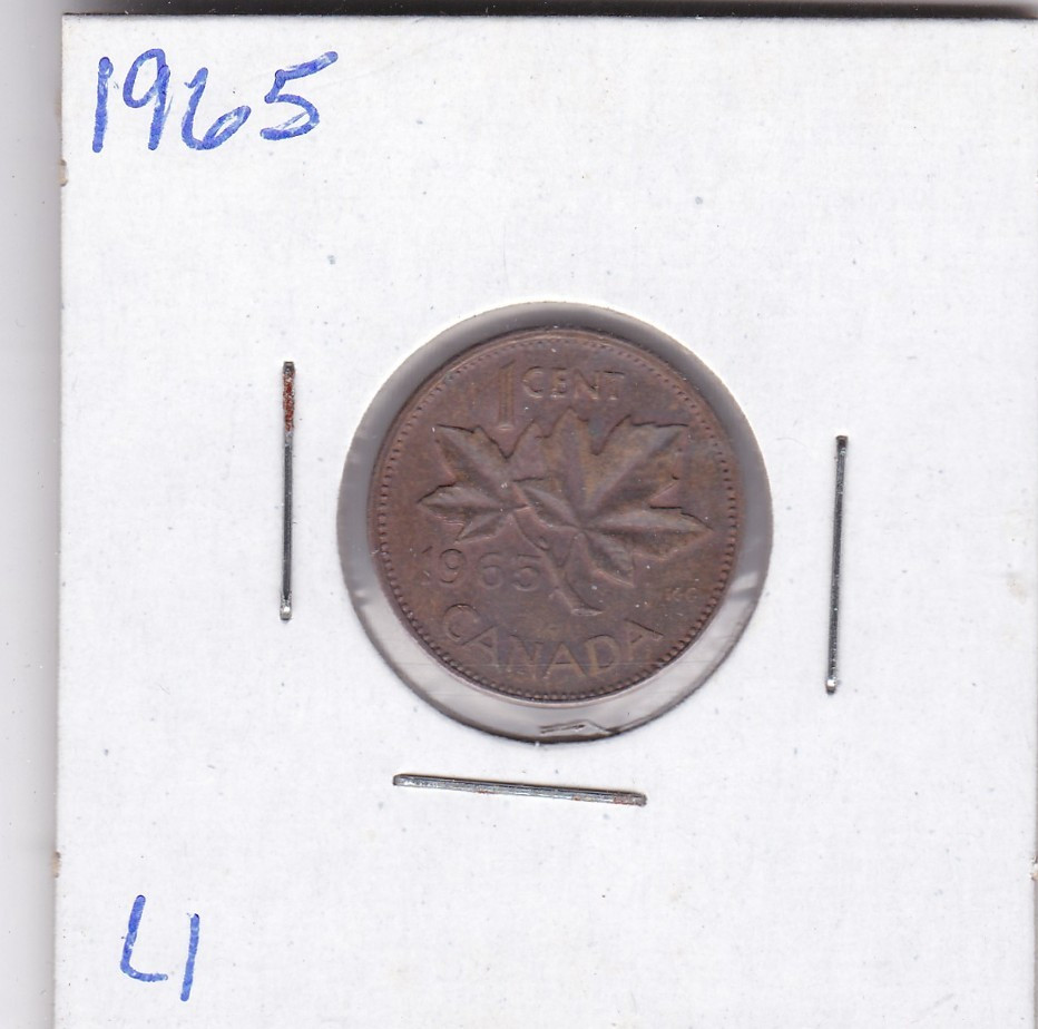 1965 Canada Cent L1
