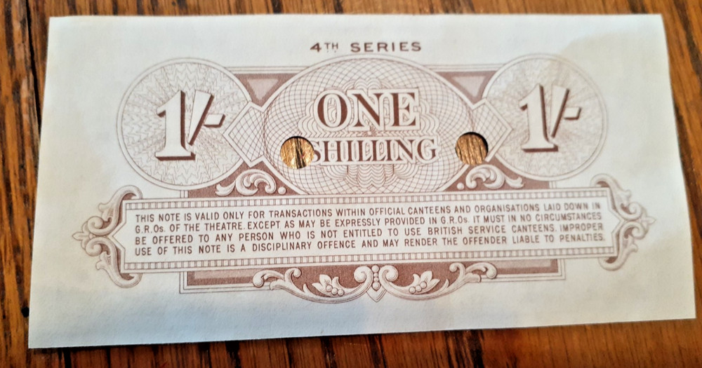 Great Britain - British Armed Forces 1 Shilling,