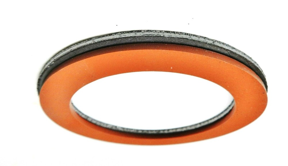 3" Gaskets Silicone Rubber & Graphite Set for Vacuum Casting Perforated Flasks