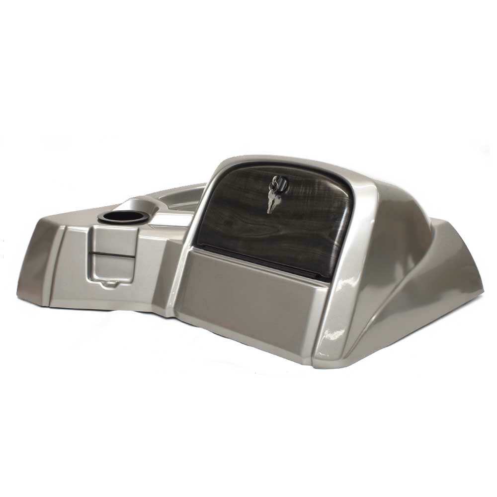 G3 Boat Glove Box Panel 73427405 | Dash Console Locking Silver