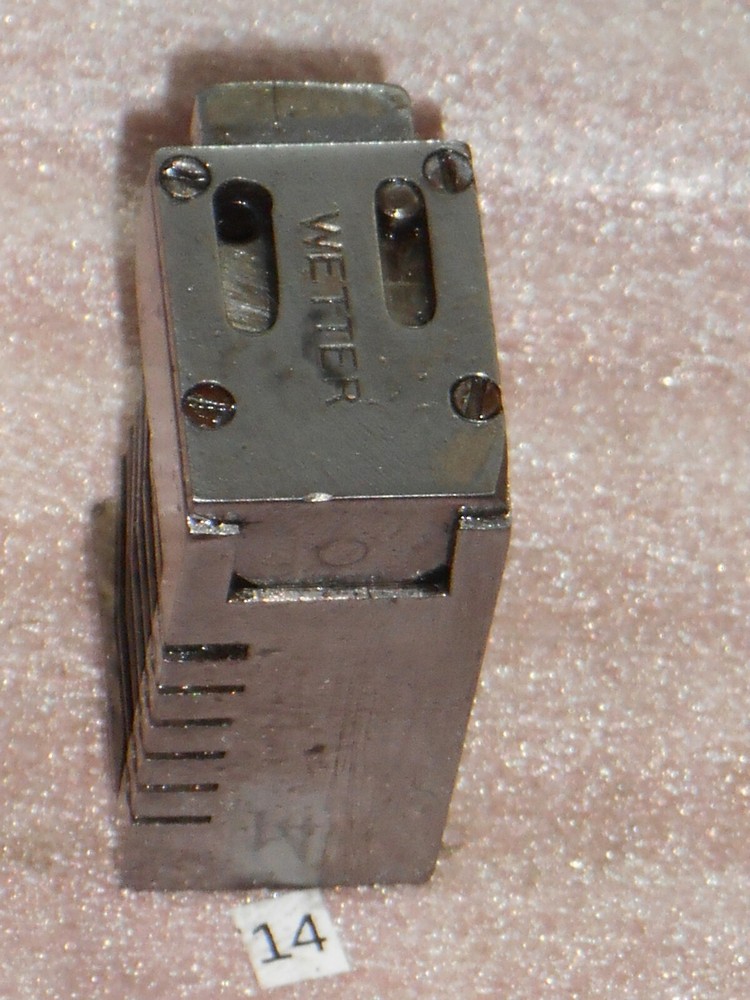 WETTER | Reverse letterpress numbering machine | 14