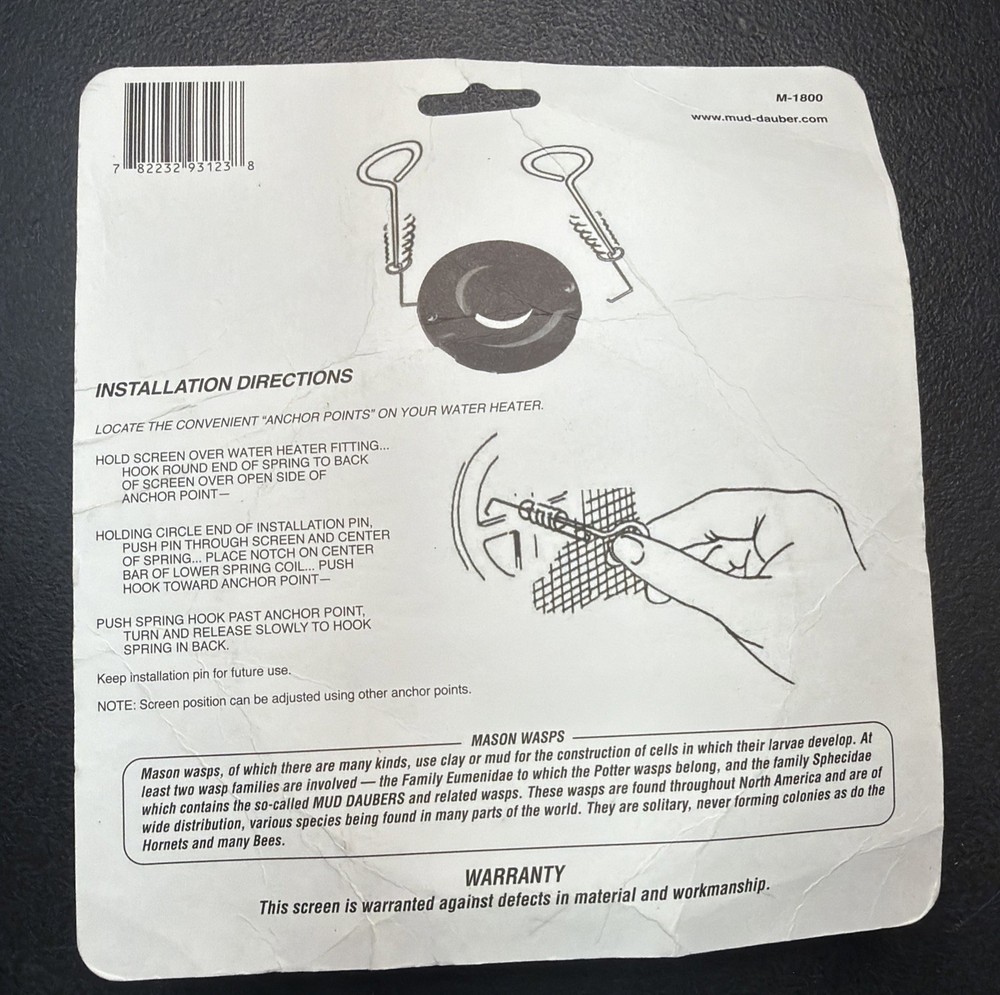 JCJ Enterprises Mud Dauber Screen Stainless Steel for Truma Alde M‑1800 Rv
