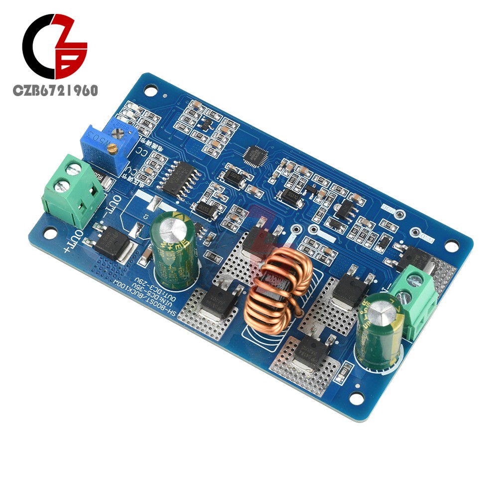 5-35V 10A DC-DC Auto Boost Buck Module CC-CV Battery Charging LED Driver Module