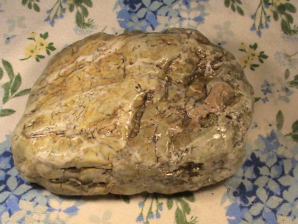 Solid Rough, Chalcedony Jasper Agate, Natural Lapidary Rock, 7 LBS, 14 OZ, #341