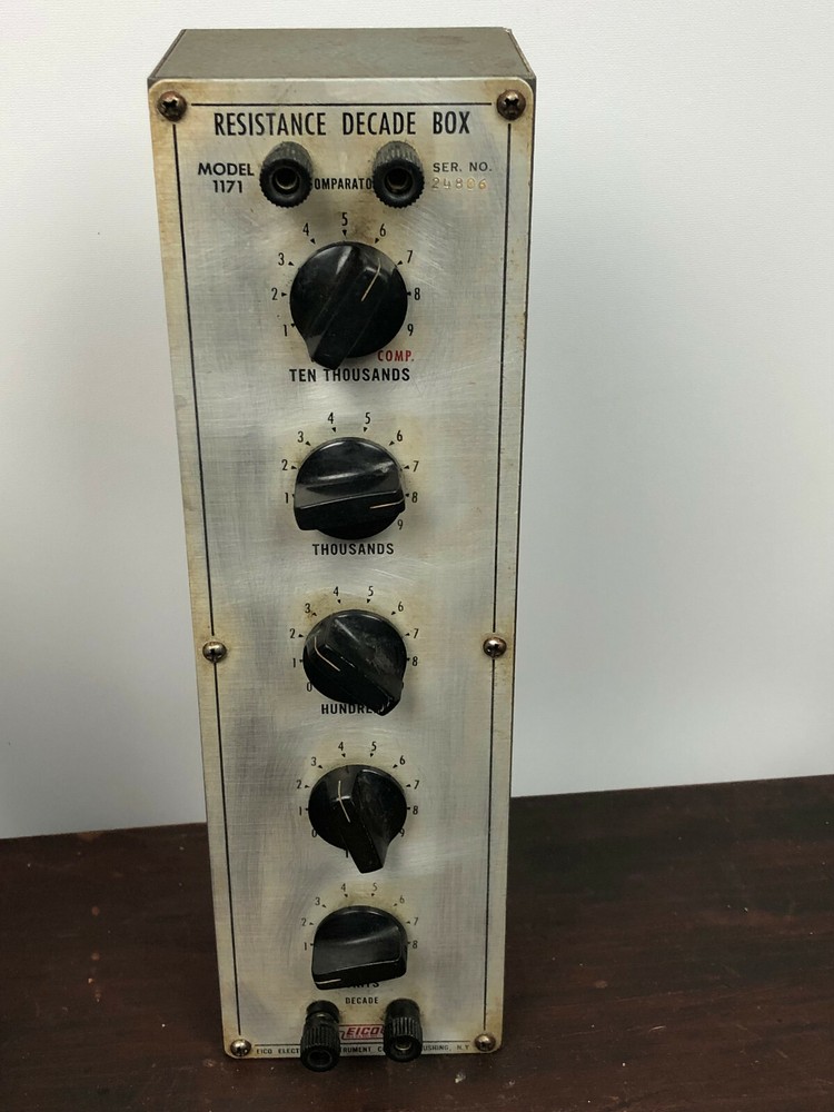 Eico 1171 Resistance Decade Box