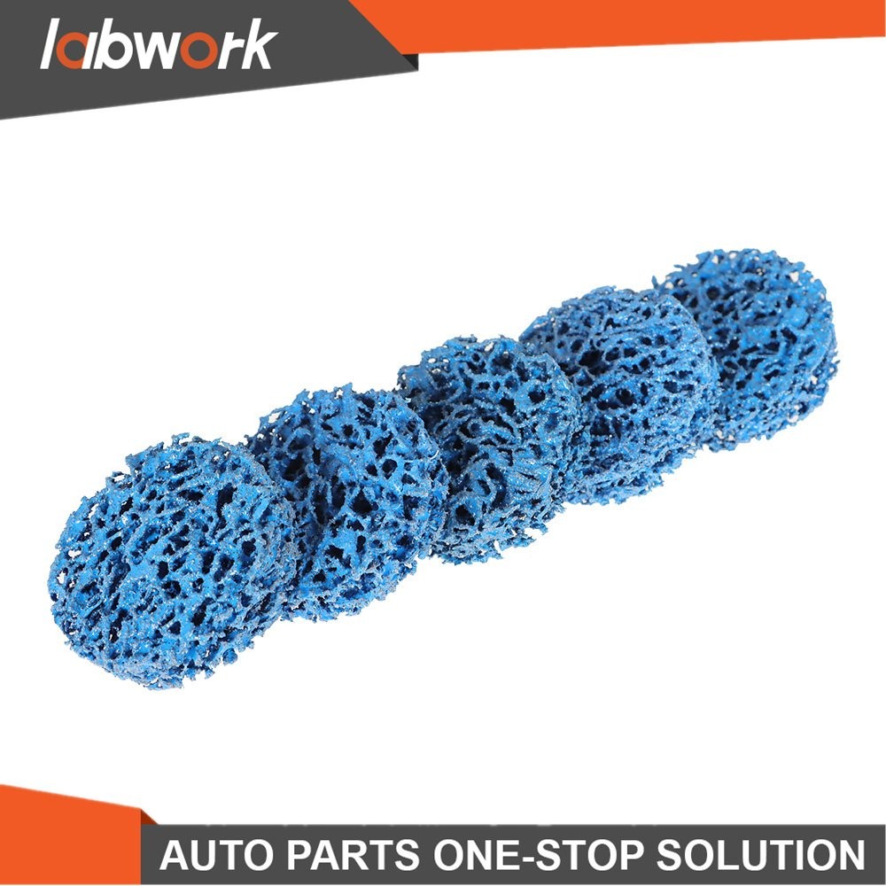 Labwork 50 PCS 2 Inch Blue Quick Change Easy Strip & Clean Disc For Paint Rust