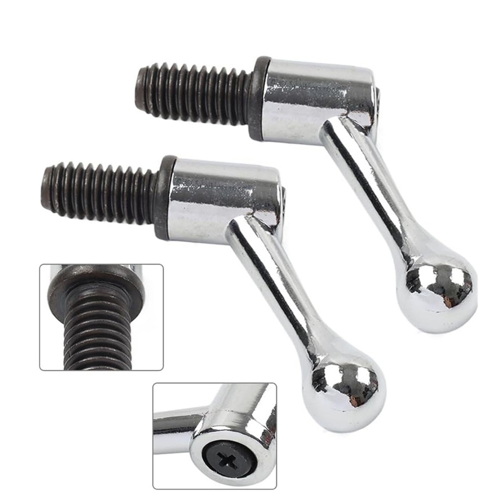 2PCS Milling Machine Handle Table Lock Vertical For CNC Mill Bolt Handle M12