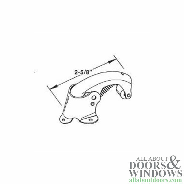 Door Catch, Spring Loaded 2-5/8”