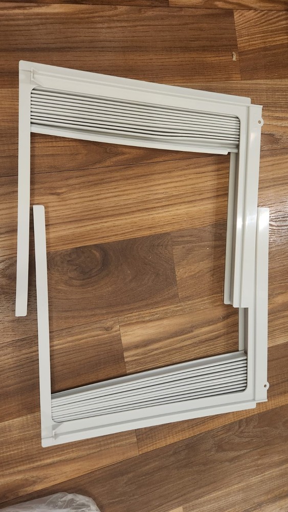 Universal Window AC Side Curtain & Frame Replacement Panel – Single (1) – New