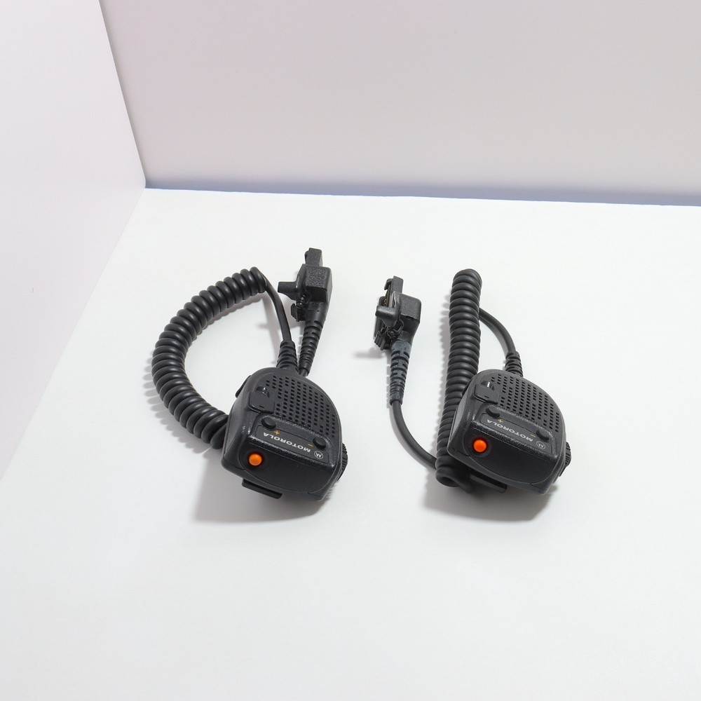 2 Pc - Motorola RMN5038A RSM Remote Speaker Microphone w/Emergency Button XTS