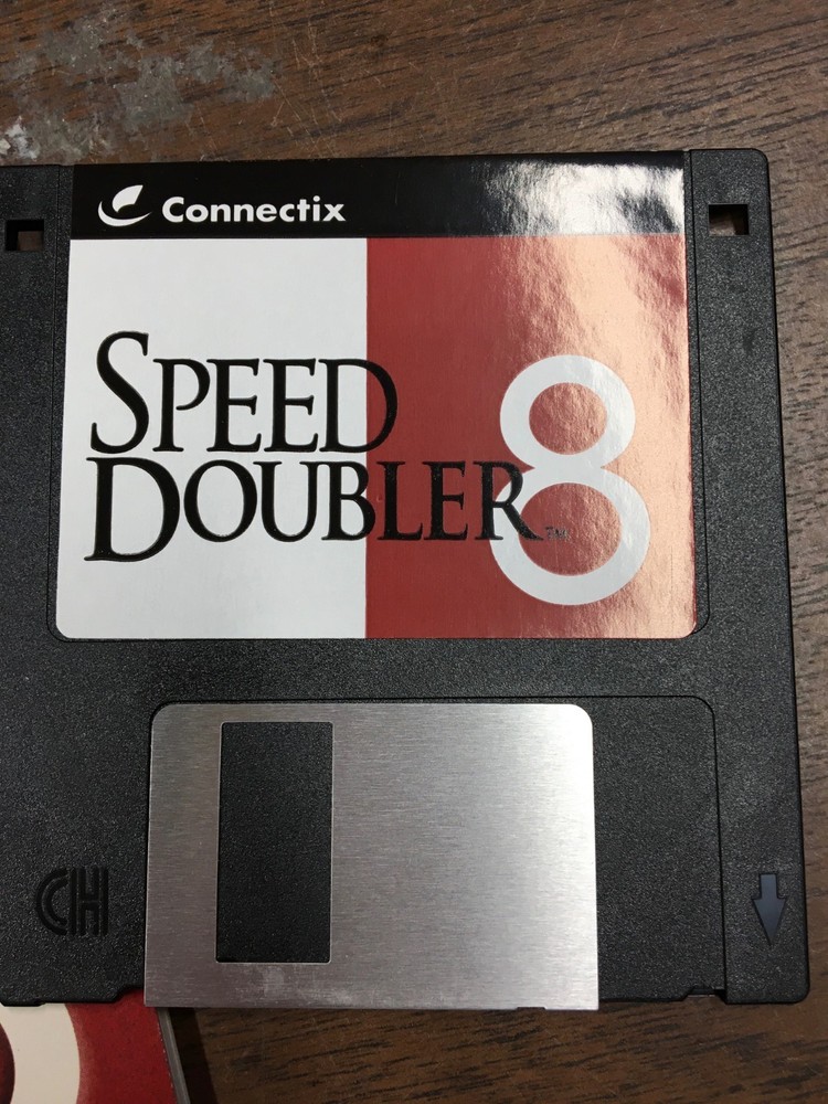 Vintage Macintosh software : SPEED DOUBLER 8 - Manual and Software